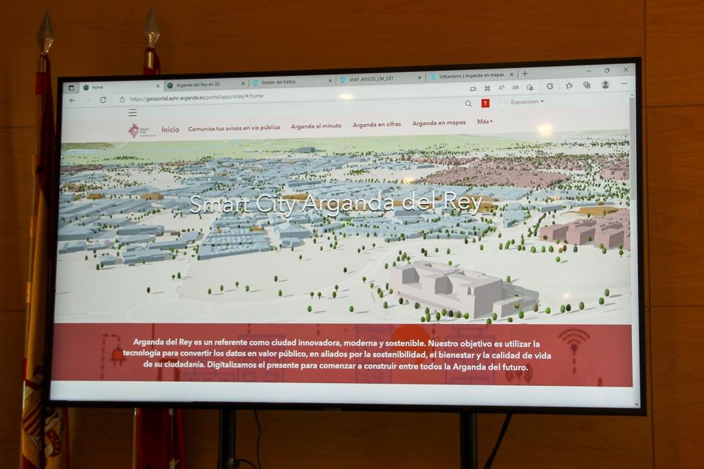 Arganda del Rey presenta su primera fase del proyecto de Smart City