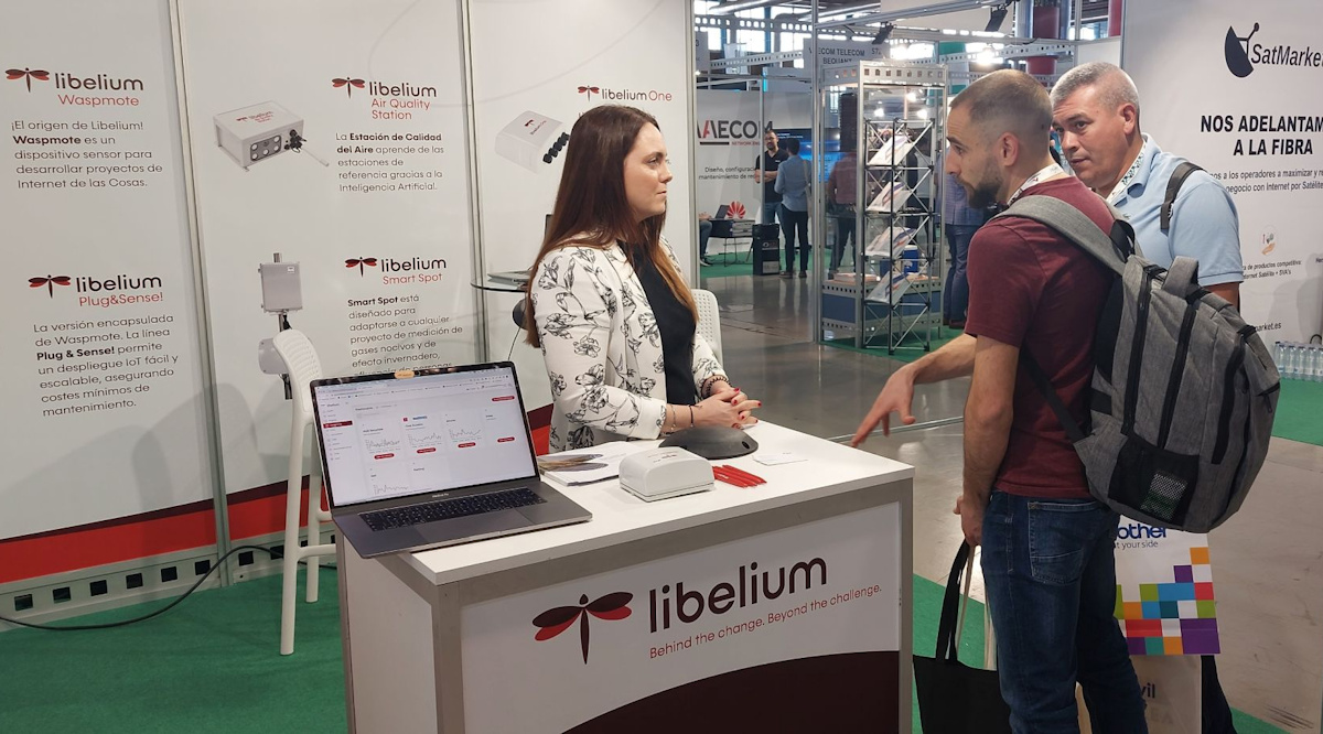 Libelium consolida su posición como líder en el campo de las soluciones IoT en la Feria Tecnológica de AOTEC