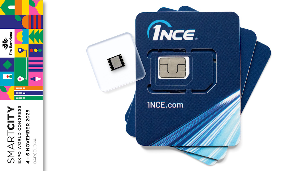 1NCE participa en el Smart Cities Expo World Congress con tres de sus clientes: Flashnet, The Curve y Solfix