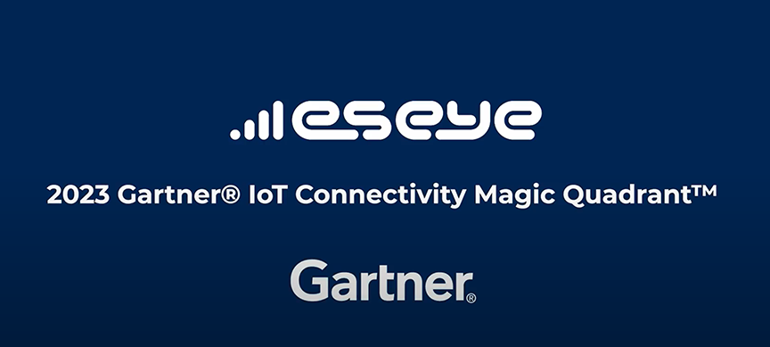 Eseye nombrada empresa visionaria por Gartner en el 2023 Magic Quadrant for Managed IoT Connectivity Services, Worldwide
