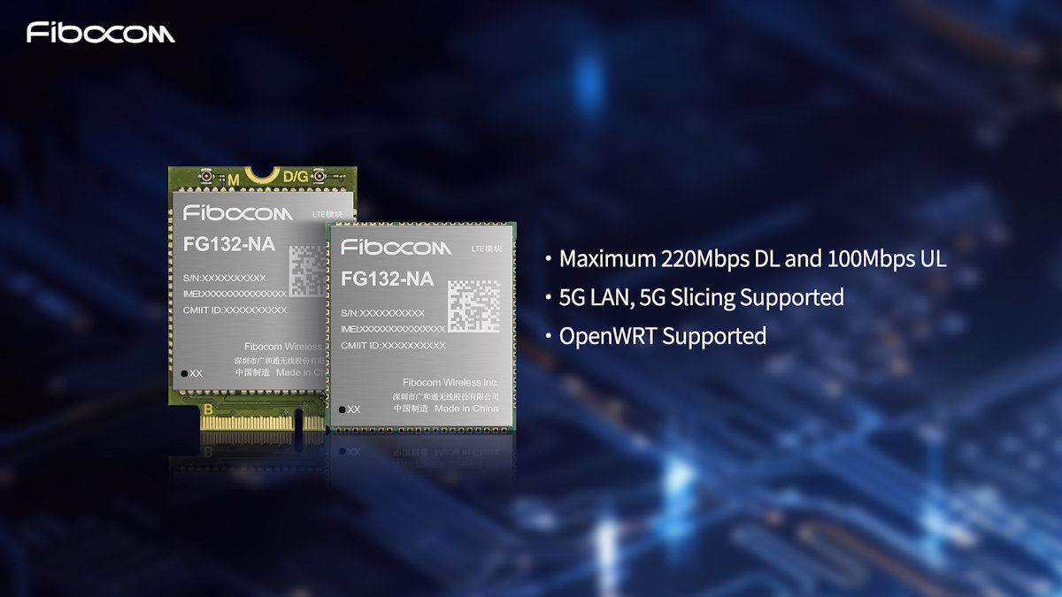 Fibocom presenta la serie de módulos FG132-NA RedCap para la conectividad 5G IoT de nivel medio en Computex 2023