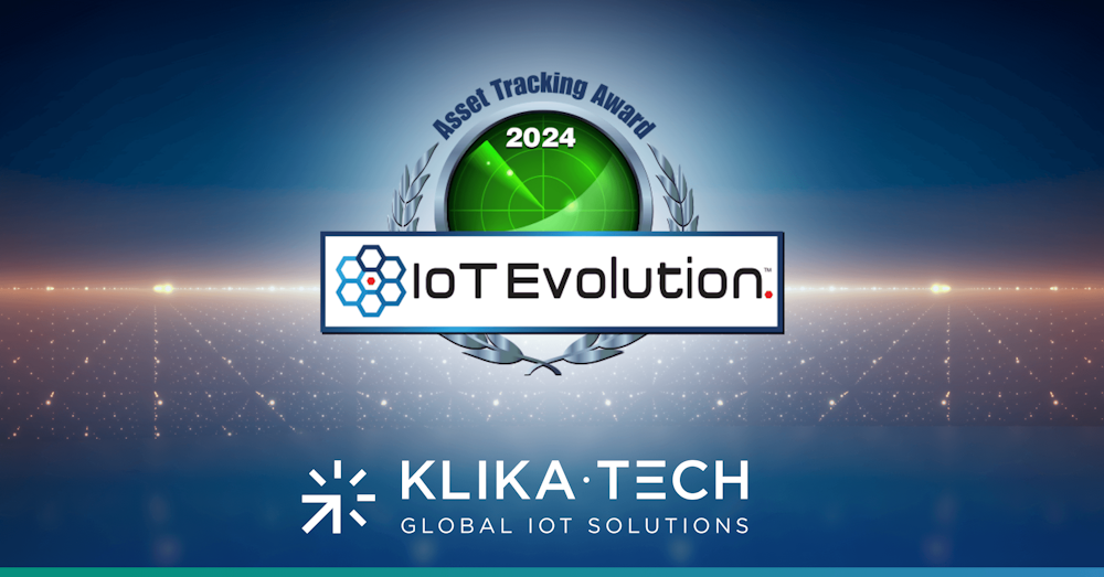 Klika Tech gana el IoT Evolution Asset Tracking Award 2024 por su solución innovadora de seguimiento de activos