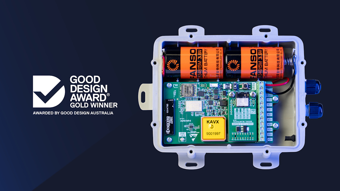 Digital Matter gana el Gold Award en los Australian Good Design Awards 2025 por su datalogger IoT Hawk