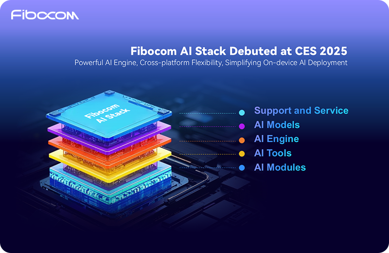 Fibocom lanza Fibocom AI Stack: la solución integral para impulsar la IA en dispositivos inteligentes