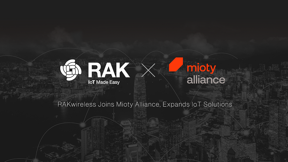 RAKwireless se une a la Mioty Alliance, reforzando su posición como proveedor líder de soluciones de red privada para IoT