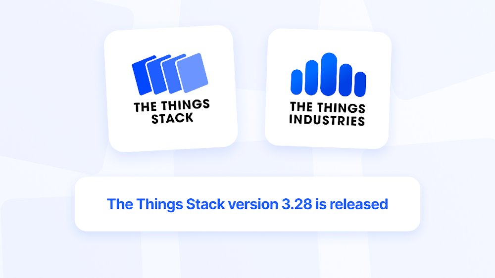 Lanzamiento de la versión 3.28 de Things Stack