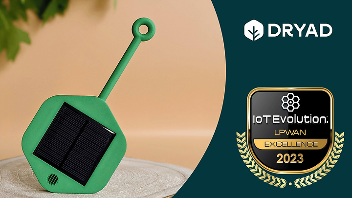 Dryad Networks gana el premio 2023 IoT Evolution LPWAN Excellence Award de IoT Evolution World