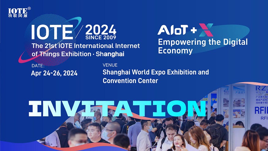 IOTE Expo China anuncia la celebración del 21º Congreso Internacional de IoT en Shanghái