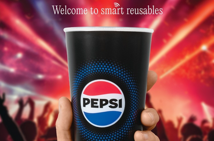 PepsiCo empieza a usar vasos reciclables con RFID