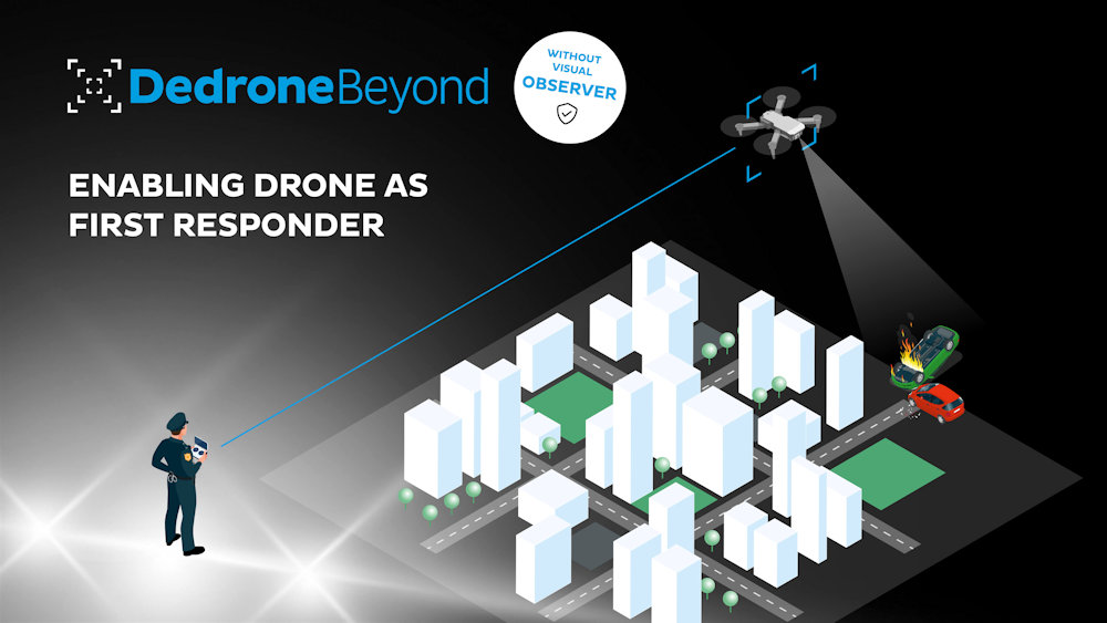 Dedrone anuncia DedroneBeyond para permitir el uso de drones escalables en operaciones de primera respuesta en asociación con Axon Air