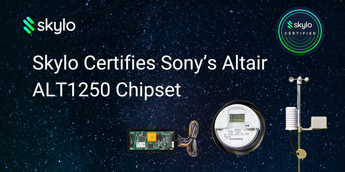 Skylo Technologies ha certificado el chipset Altair ALT1250 de Sony para su red de satélites