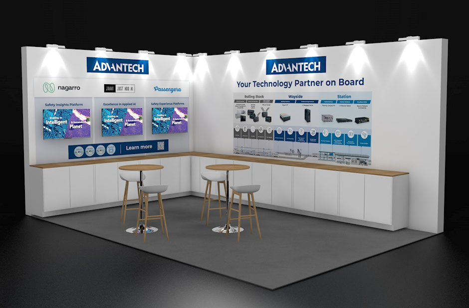 Advantech llega a Rail Live Madrid 2025 con su arsenal de computación industrial para ferrocarril
