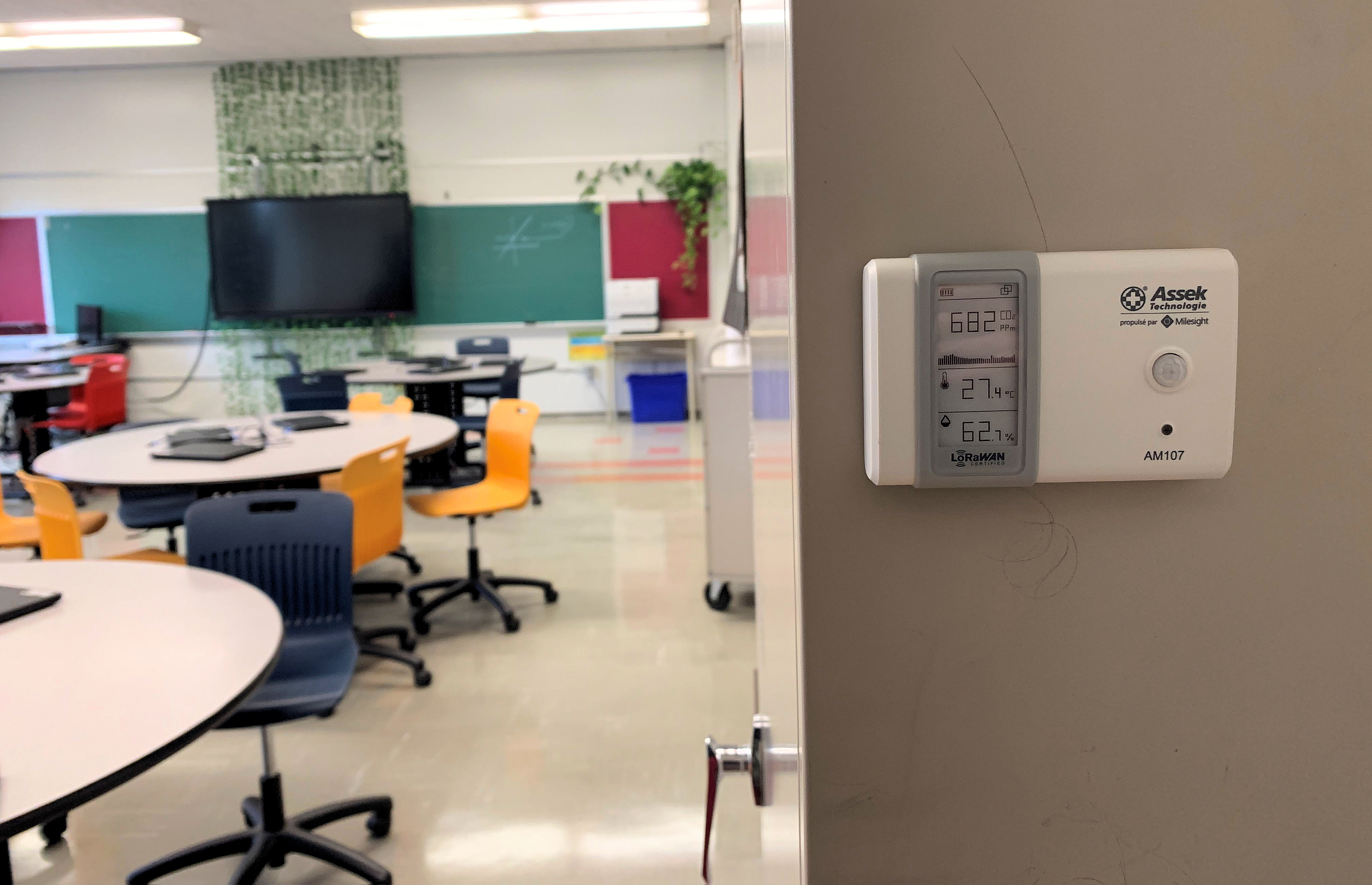 Assek utiliza el servidor de red The Things Stack LoRaWAN® de The Things Industries para desplegar 47.000 sensores en 1.700 escuelas públicas de Canadá