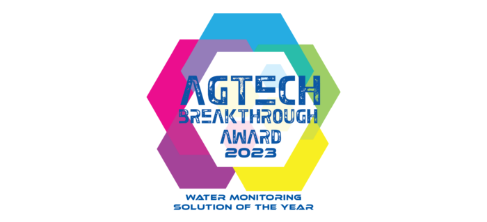 Arable, nombrada 'Solución de control del agua del año' por AgTech Breakthrough