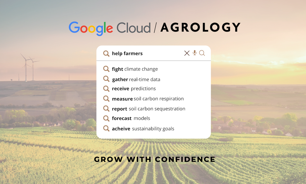 Agrology se asocia con Google Cloud para ayudar a los agricultores a combatir el cambio climático y alcanzar los objetivos de sostenibilidad