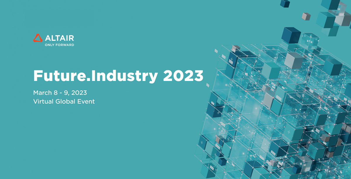 Altair anuncia el evento mundial Future.Industry 2023