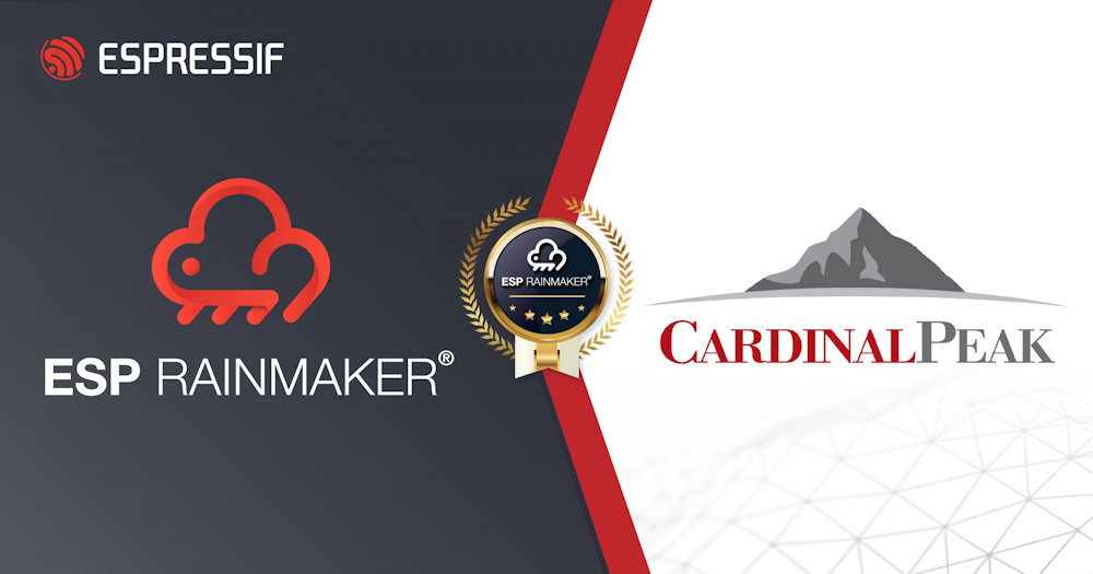 Cardinal Peak fortalece su presencia en el ecosistema de IoT al ser designado socio preferente de integración de ESP RainMaker de Espressif Systems