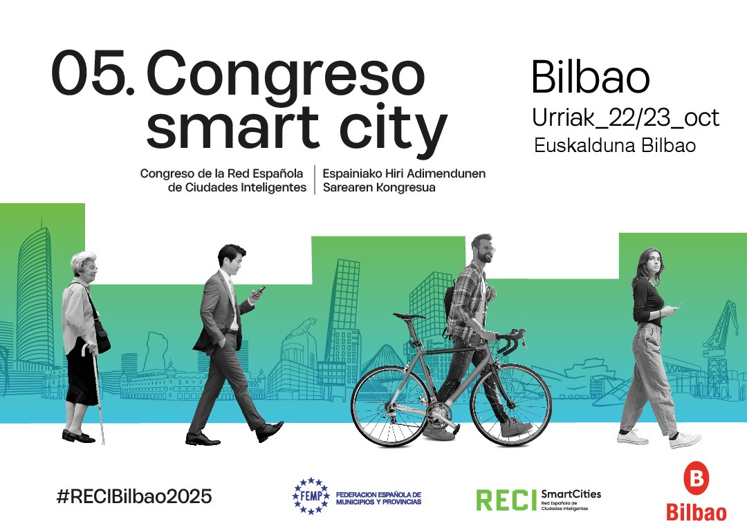 Bilbao reúne a expertos y ciudades en el V Congreso Smart City RECI para debatir sobre IA, ciberseguridad y tecnologías cuánticas