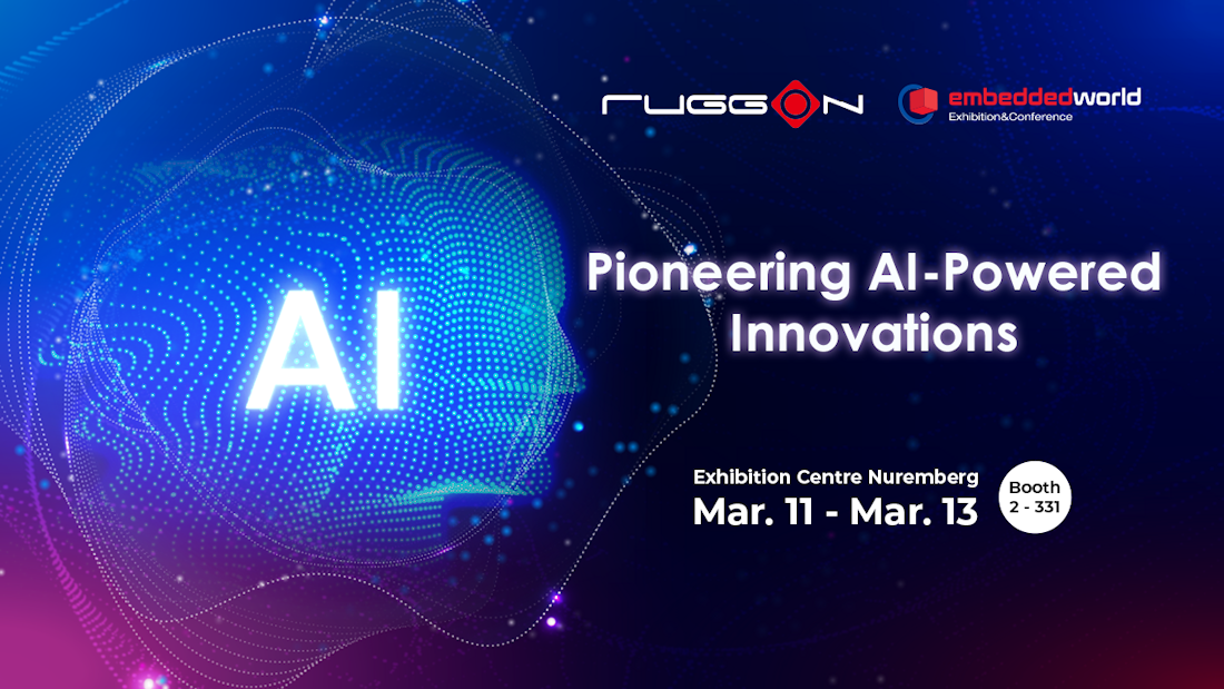 RuggON exhibe en Embedded World 2025 sus soluciones avanzadas en IoT e IA