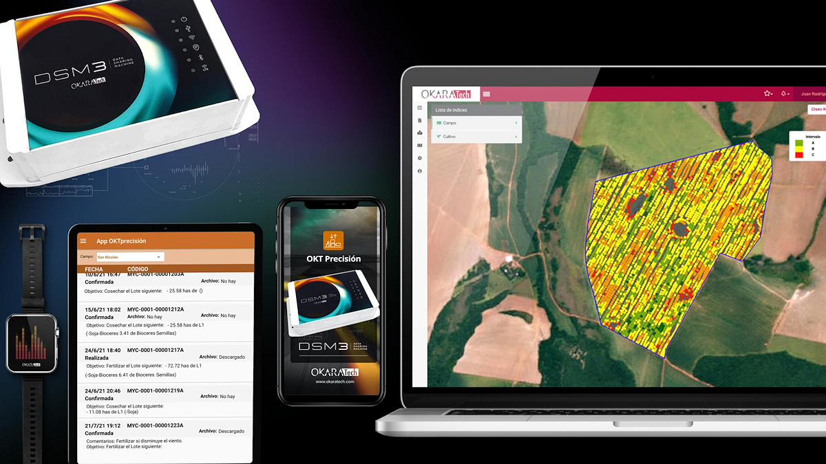 DSM3: El dispositivo IoT que revoluciona la gestión de maquinaria agrícola