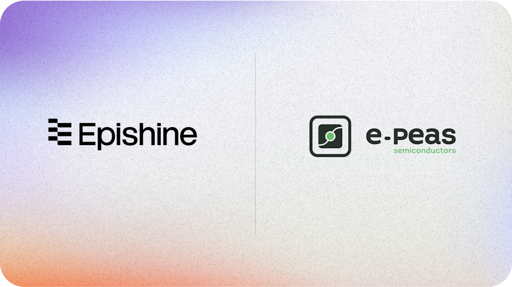 E-peas y Epishine colaboran con su experiencia en captación de energía