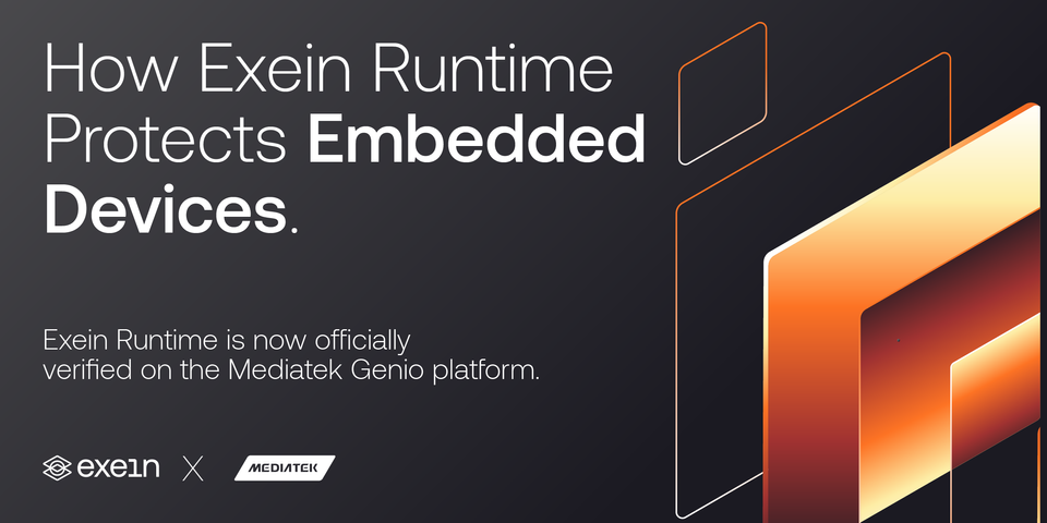Exein Runtime se certifica en Mediatek Genio y redefine la seguridad en dispositivos IoT