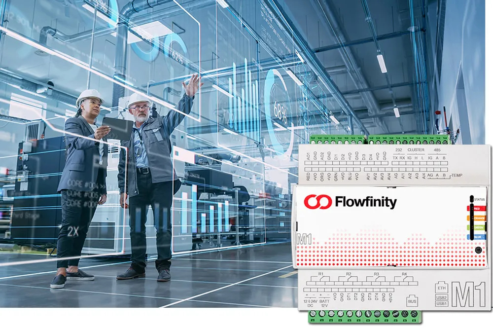 Mejorando la capacidad de supervisión y control del IoT industrial con Flowfinity Fast Track IO