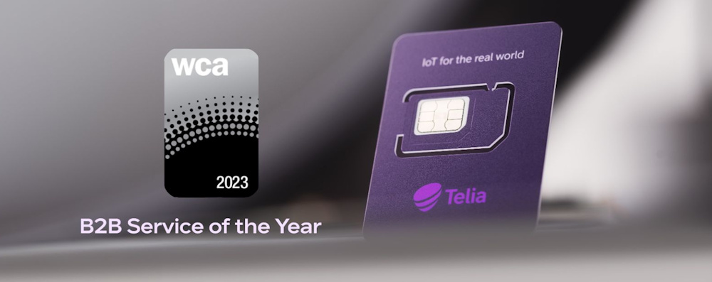 Telia gana un premio mundial por sus innovadores servicios de conectividad IoT