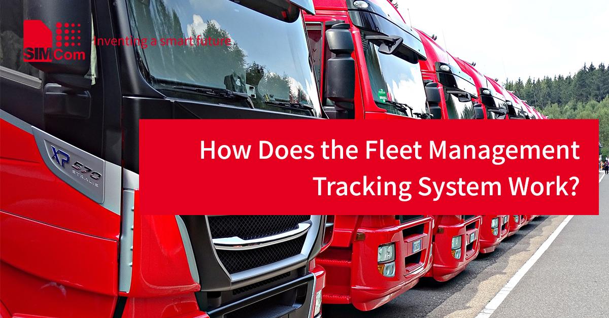¿Cómo funciona el sistema de seguimiento de gestión de flotas?