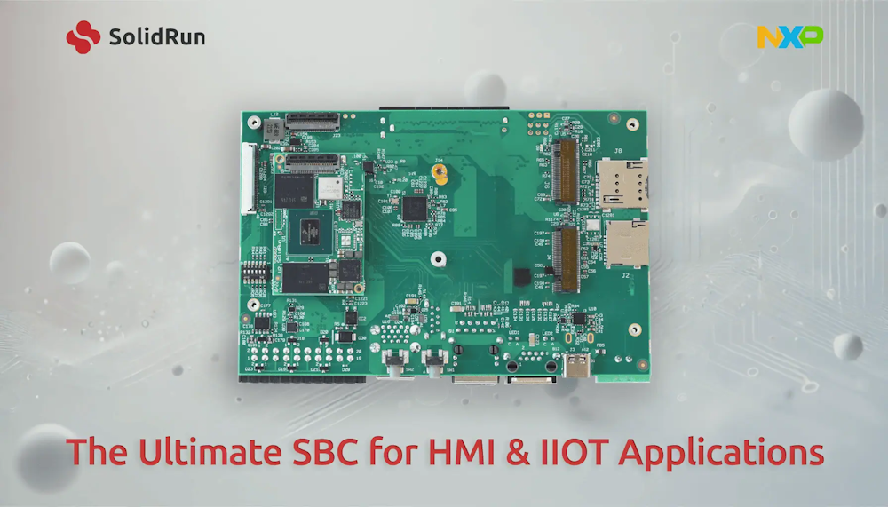 SolidRun presenta el SBC HummingBoard i.MX8M IIOT para el desarrollo de soluciones IoT y HMI industriales