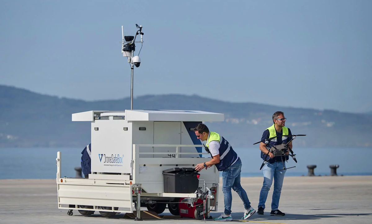 Tecnología de ITG permitirá el tráfico automatizado de drones en A Coruña y Ferrol a partir de 2026