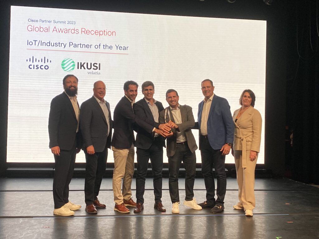 Ikusi gana el premio 'IoT & Industry Partner of The Year' por parte del líder mundial en redes Cisco