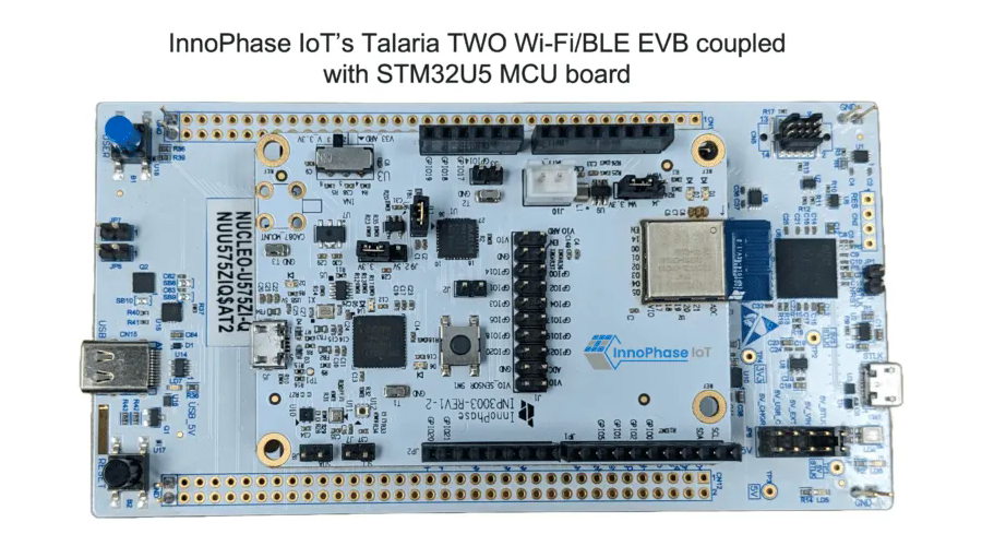 InnoPhase IoT selecciona a STMicroelectronics para ofrecer la solución IoT de sensor a nube con el consumo de energía más bajo de la industria