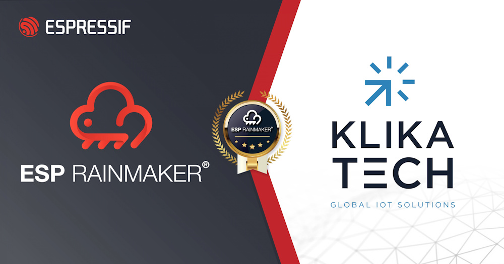 Klika Tech es designado socio preferente en integración de ESP RainMaker para facilitar soluciones personalizadas de IoT en la nube