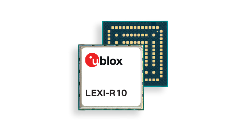u-blox presenta el módulo IoT LTE Cat 1bis unimodal más pequeño
