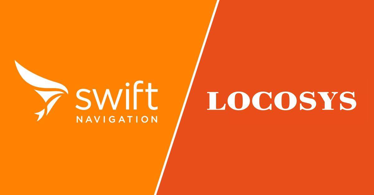 Swift y Locosys se asocian para ofrecer una relación calidad-precio inigualable en posicionamiento GNSS preciso para aplicaciones IoT