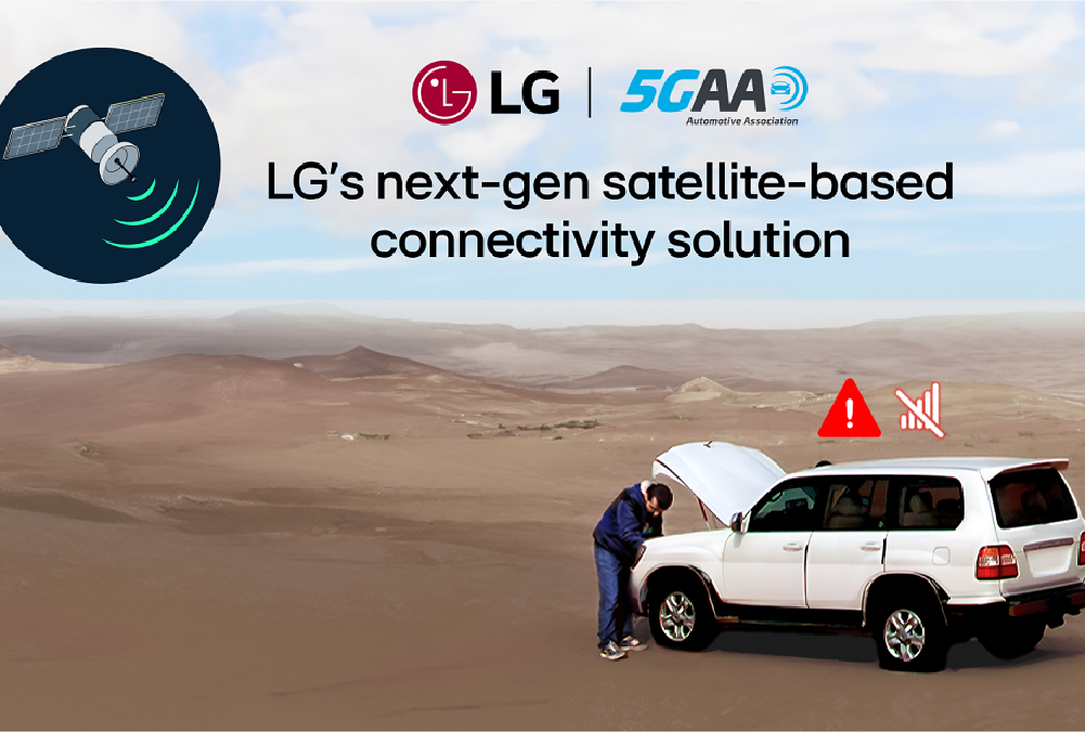 LG presenta en París su tecnología IoT-NTN para conectividad vehicular vía satélite y terrestre