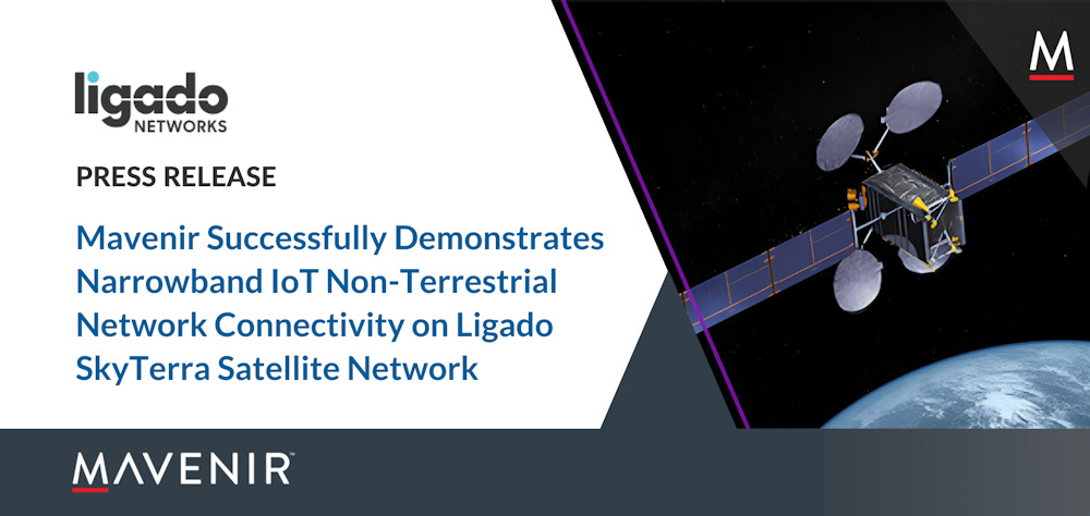 Mavenir demuestra con éxito la conectividad de red no terrestre IoT de banda estrecha en la red de satélites Ligado SkyTerra