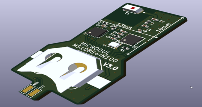Microdul e InPlay colaboran en una solución pionera de monitorización inalámbrica para uso médico de la temperatura corporal