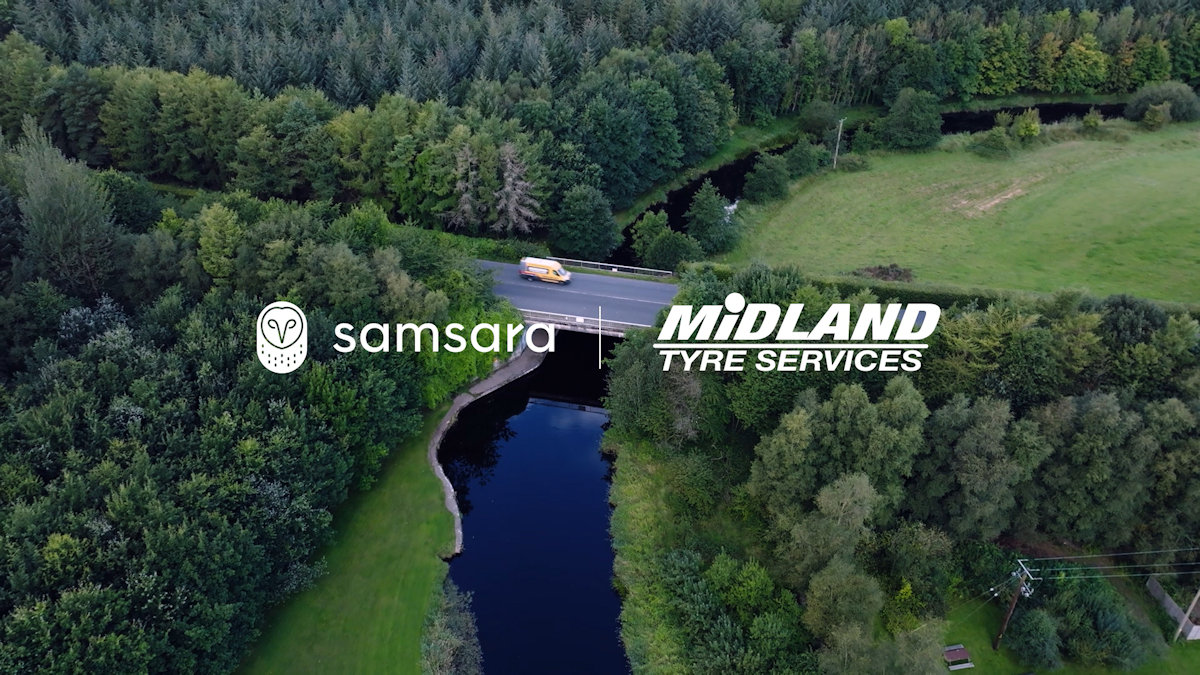 Midland Tyre Services reduce un 54% los accidentes de su flota gracias a la tecnología de Samsara