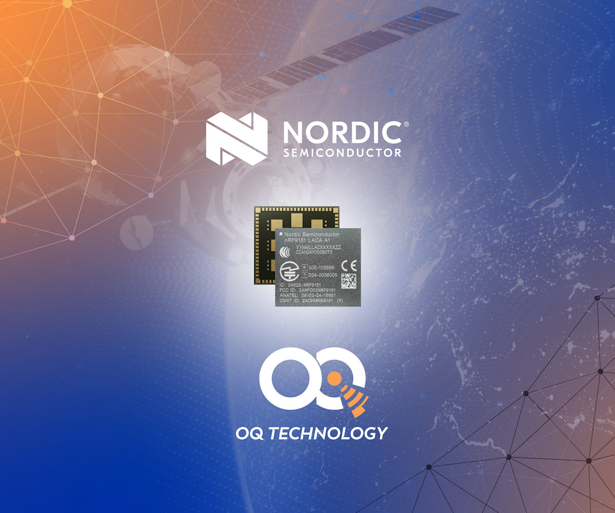 Nordic Semiconductor y OQ Technology logran conectividad NB-IoT global vía satélite LEO