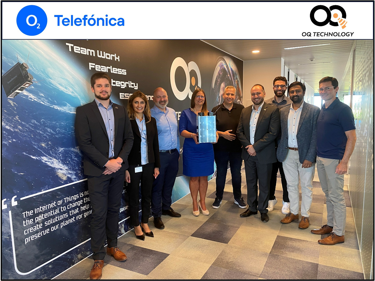 OQ Technology y o2 Telefónica unen fuerzas para la conectividad global 5G IoT