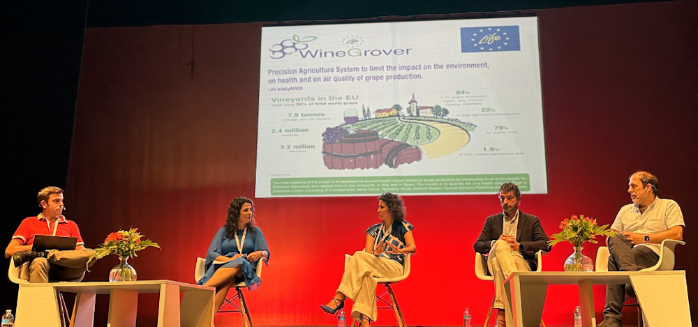 El proyecto LifeWineGrover recorre España y se detiene en Madrid, Toledo, Rota y La Rozas ante instituciones y empresas