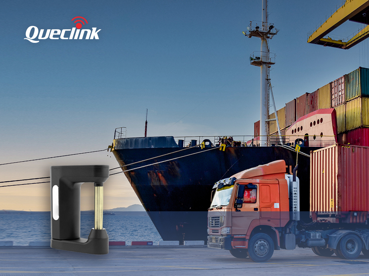 Queclink refuerza la seguridad del transporte marítimo con un nuevo precinto inteligente para contenedores