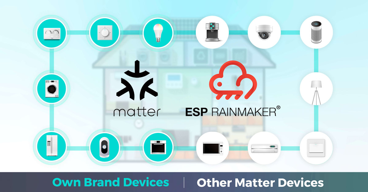 ESP RainMaker ayuda a crear tu propio ecosistema Matter