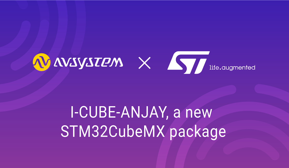 AVSystem lanza el software I-CUBE-ANJAY para promover el desarrollo del protocolo LwM2M en microcontroladores STM32