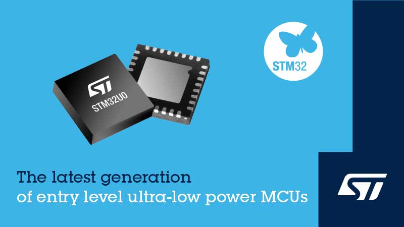 STMicroelectronics presenta los avanzados microcontroladores STM32 de consumo ultrabajo para aplicaciones industriales, médicas, de medición inteligente y de consumo