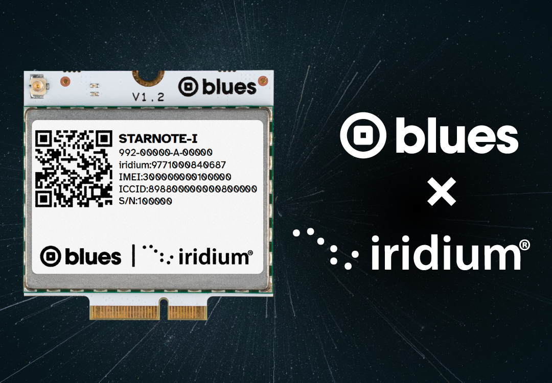 Blues anuncia la expansión de la conectividad global por satélite IoT con el lanzamiento de Starnote para Iridium