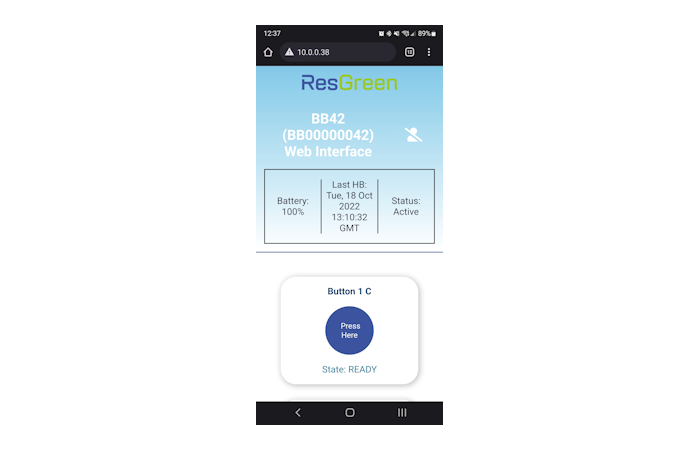 ResGreen aumenta la flexibilidad de sus dispositivos de automatización inalámbricos al presentar una nueva interfaz basada en la web