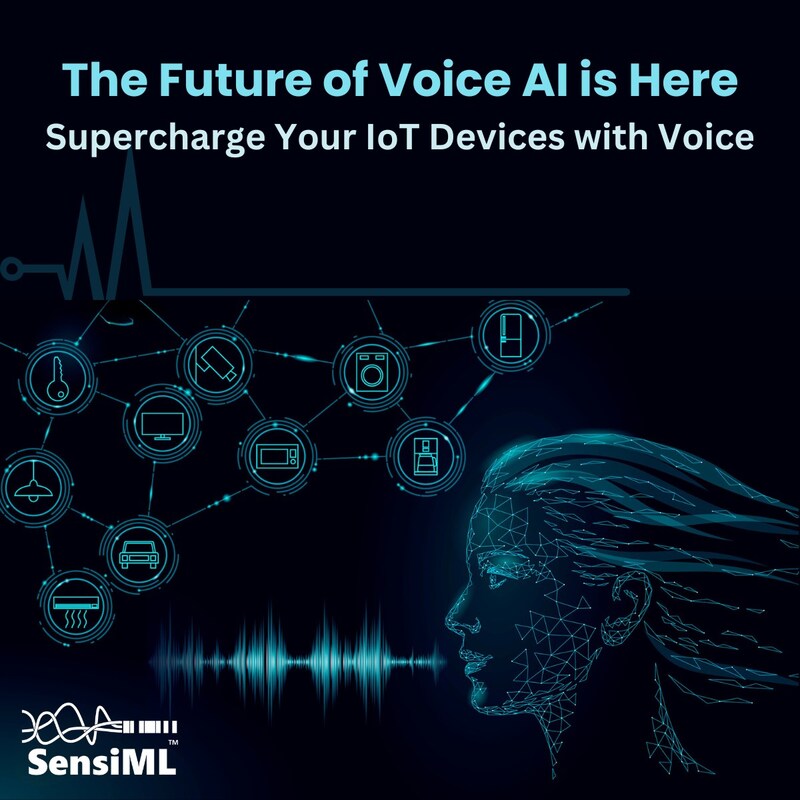 SensiML integra tecnología de voz de IA generativa de vanguardia en su software ML DataOps para el IoT Edge